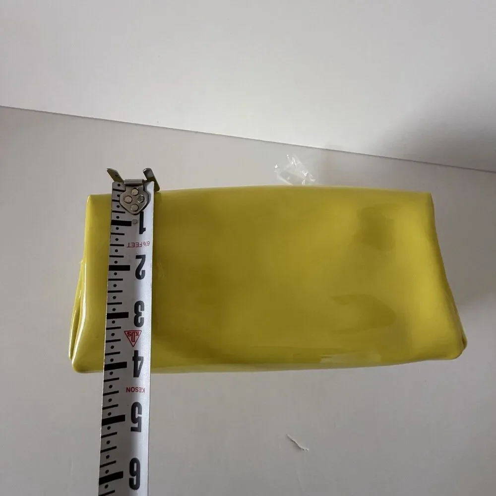 Jeffree Star Cosmetics Neon Yellow Makeup Bag Cosmetic Case NEW Older Style